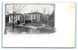 Postal B5 de Sanatorio Castilla NY Condado de Wyoming UDB - Imagen 1 de 2