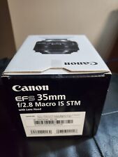 NEW Canon EF-S Macro F2.8 35mm IS STM Macro Lens