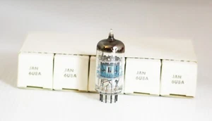 Brand New In Original boxes One Sleeve of Five (5) Philips ECG JAN 6U8A Tubes - Picture 1 of 1