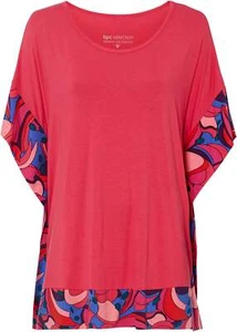 Shirt Tunika Gr. 44/46 Dunkelpink Blauviolett Damenshirt Top Bluse Tunika Neu - Imagen 1 de 1