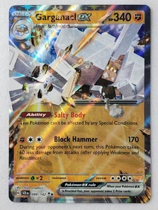 EX HOLO Garganacl 089/142 casi nuevo/m - Tarjeta Pokémon Corona Estelar - Envío Combinado de $2 - Imagen 1 de 2