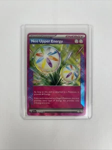 Pokemon Neo Upper Energy 162/162 Sv05: Temporal Forces - Picture 1 of 10