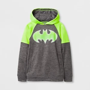 NEW Boys' DC Comics Batman Activewear Long Sleeve Hoodie  Size M & L - Picture 1 of 1