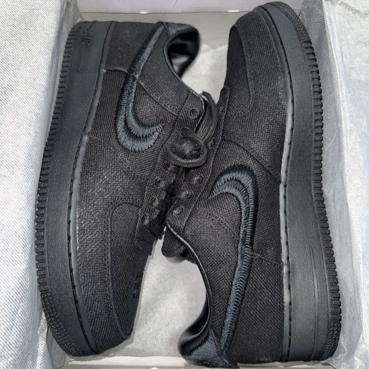 Nike Air Force 1 Low Stussy Black | eBay Nike Air Force 1 Low Stussy Black | eBay