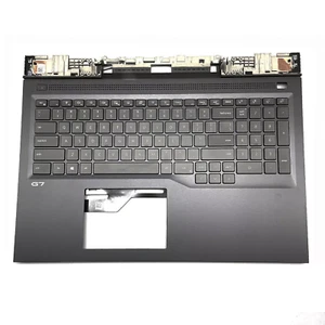 For Dell 17 G7 7700 Laptop Palmrest Upper Case Backlit US Keyboard RC7PR 0RC7PR - Picture 1 of 2