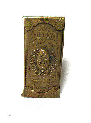 W. Avery & Son, HELEN With Maltese Cross QUAD NEEDLE CASE;Original Antique C1869 • 2,960.66$