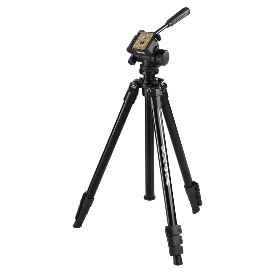 Hama Delta Pro 160 64" DSLR / Camcorder Tripod Pan & Tilt + 3D Head   (UK Stock) - Image 1 of 4