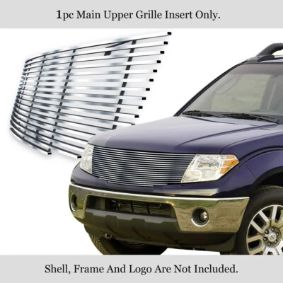 Inserto de rejilla de billet de acero inoxidable para Nissan Pathfinder/Frontier 2005-2007 Foto 1 de 4