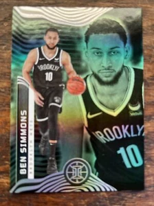2021-22 Panini Illusions Ben Simmons #7 Emerald Parallel - Picture 1 of 2