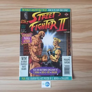 Street Fighter II Magazine Voulme 1 Number 4 Decembe 1994 Manga Guile Vs Zangief - Imagen 1 de 24