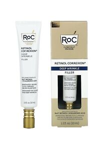 RoC Retinol Correxion Deep Wrinkle Facial Filler Line Smoothing 30ml Hyaluronic