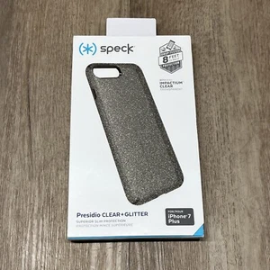 Speck iPhone 7 Plus Presidio Clear + Glitter - Picture 1 of 8
