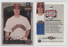 2000 Team Best Rookies Gold Foil Matt Mcclendon #55