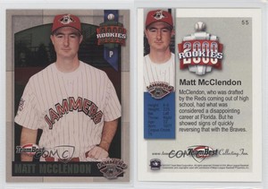 2000 Team Best Rookies Gold Foil Matt Mcclendon #55