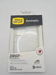 OTTERRBOX Galaxy S21 FE 5G Case Symmetry Series Clear Antimicrobial - Picture 1 of 3