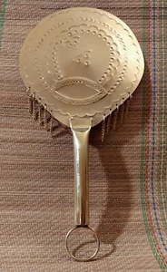 Brass Oshun Fan orisha Ochun Oxum Osun Iyalode Yoruba Ccandomble Santeria Ocha - Bild 1 von 10