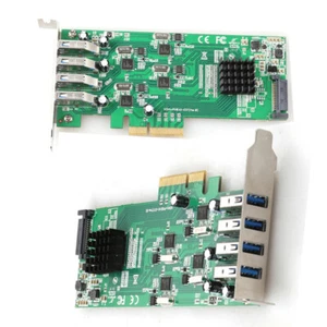 PCI-E Riser Card Adapter Game PCIE Card Controller expansion card game USB HUB - Picture 1 of 8