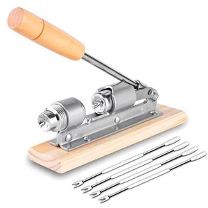 Nut Cracker Machine Splitter Tool Breaker Pecan Sheller Walnut Almond Hand Crank - Picture 1 of 7