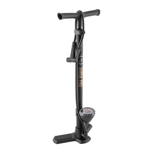 Bomba de bicicleta Sunlite sobretensión de aire de piso Pro negra 160 PSI cabeza automática - Imagen 1 de 3