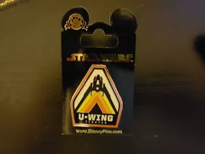 Star Wars Collectors Pins Disney Parks Poe and BB-8, U-Wing - Picture 1 of 2