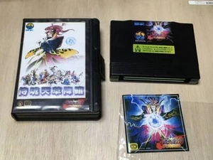 Neo Geo AES Samurai Shodown 4 AMAKUSA'S REVENGE game used Rare from Japan - Picture 1 of 8