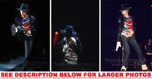 FOTOS DE MICHAEL JACKSON THE BILLIE JEAN SHOW 3xRARAS 8x10 - Imagen 1 de 1