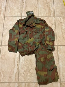 60s Italian Military M29 Telo Mimetico Camo Smock Jacket Pants Set Vintage L 34 - Bild 1 von 17