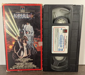 Krull VHS Sci-fi Fantasy Adventure Cult Classic RCA Columbia Sideloader Original - Picture 1 of 5