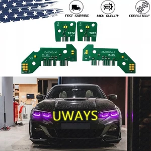 Purple ANGEL EYE DRL LED BOARD FOR BMW G20 G21 330iX 330eX M340iX 2019-2022 - Bild 1 von 2