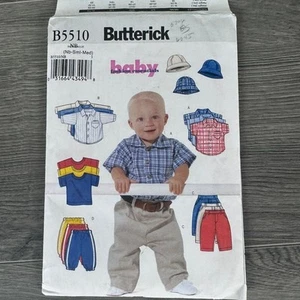 Butterick Baby B5510 Sewing Pattern Infant Boys Clothing UNCUT - Picture 1 of 4