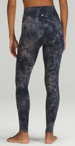 Lululemon Diamond Dye Lunar Rock True Navy Align High-Rise Pant 28" Size 10 - Picture 1 of 5