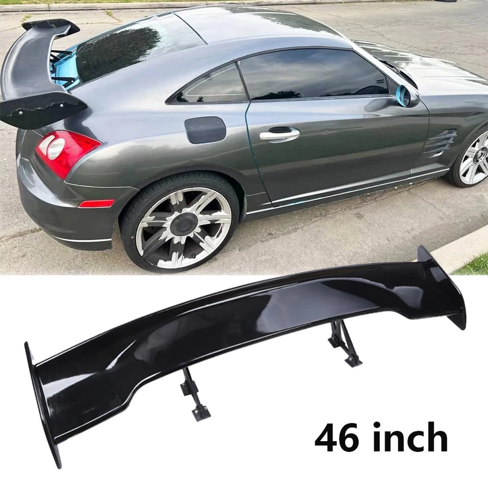 For Chrysler Crossfire 46"Car GT Style Trunk Rear Spoiler Wing Gloss Black Rear Foto 1 de 4