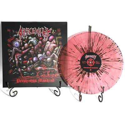 OBSCENITY Perversion Mankind LP Pink Splatter Vinyl - Image 1 of 3