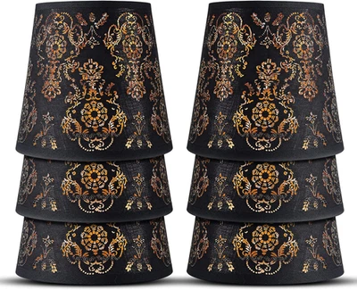 Candelabros de cristal, mini pantalla de lámpara, clip en pantalla, apto para pared Droplight Foto 1 de 4