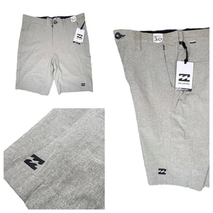 Billabong Hybrid Chino Submersibles Shorts Mens 30 Crossfire X Stretch Brown KHA - Picture 1 of 9