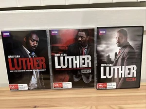 Juego de DVD Luther Series 1-3 Región 4 - Imagen 1 de 6
