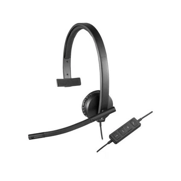Logitech H570e Wired Headset Stereo Headphones with Noise-Cancelling Microphone - Image 1 of 1