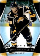 Jason Pominville / 2009 Upper Deck Ovation #17 Buffalo Sabres**