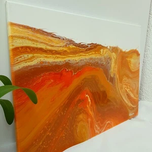 Abstrakte Malerei Kunst Acryl Bild Gemälde Modern ORIGINAL Art UNIKAT - Bild 1 von 5