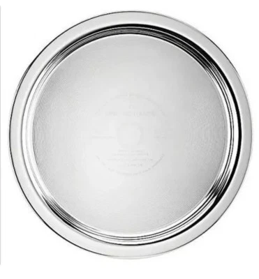Kate Spade Two of a Kind Silverplate "Vinyl LP" Round Serving Tray 13.5” New - Image 1 of 4