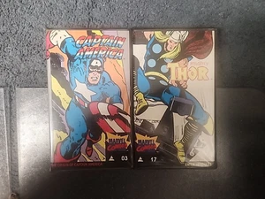 Origin of Captain America & The Mighty Thor Marvel Comics 1985 VHS Tapes VCR - Picture 1 of 3