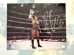 Rhea Ripley signed Autogramm 16x20 Foto WWE Authentic FANATICS Hologramm - Bild 1 von 13