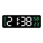 Electronic Clock With Alarm Function Wall Mountable And Tabletop Design