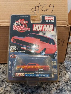 Revista Racing Champions Hot Rod '64 Chevy Impala - Exclusivo de Target Foto 1 de 4