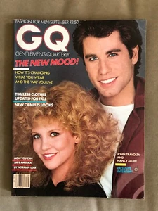 Sept 1981 GQ Magazine w/John Travolta & Nancy Allen on the cover - Bild 1 von 3
