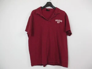 Ralph Lauren Polo Jeans Co Shirt Adult Extra Large Red Blue Rugby Mens Vintage - Picture 1 of 12