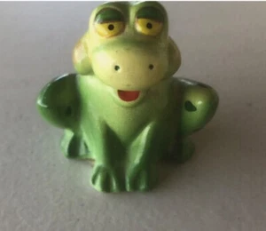 1980’s American Greeting Spellbinders 2 inch Ceramic Frog. Missing bottom label - Picture 1 of 2
