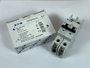 New! Eaton FAZ-C20/2-NA-L 20A C 2 POLE CIRCUIT BREAKER - Picture 1 of 2