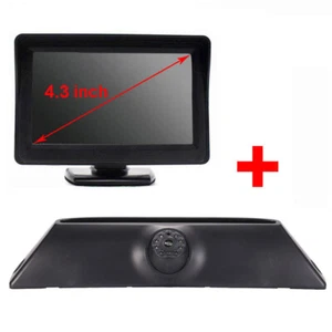 Car reverse camera+4.3"Monitor for Fiat IVECO Daily 4 Gen V 5 LEVEL BRAKE LIGHT - Bild 1 von 8