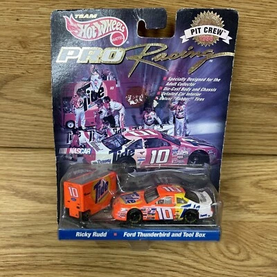 Hot Wheels Pro Racing Pit Crew #10 1997 Ricky Rudd NASCAR 1:64 Tide Ford Foto 1 de 2